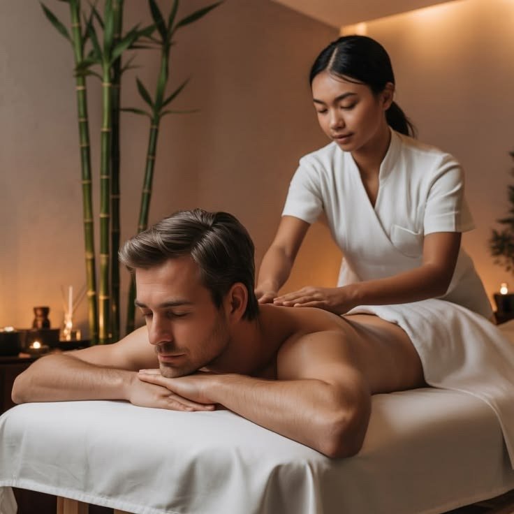 Traditional Dry Body Massage Session at Radiance Spa Gulshan