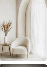 Private relaxation lounge arch